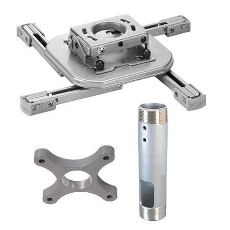 Chief Chief Mini Universal RPA Projector Kit (RSAUS, CMA101S, CMS009012S) - Silver KITAF009012S